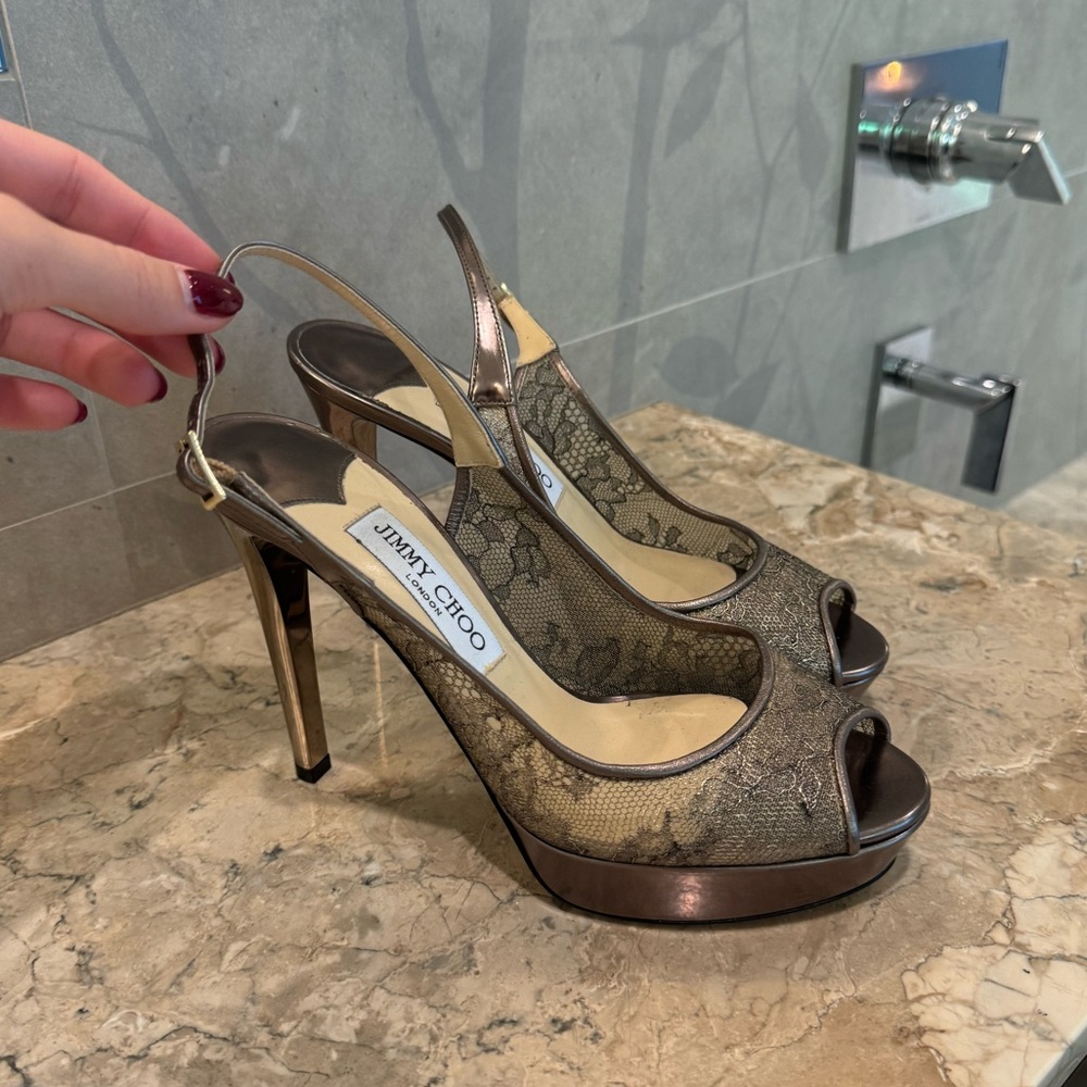 Great condition- jimmy choo heels